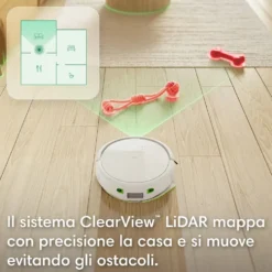 Robot aspirapolvere e lavapavimenti Roomba 115 Combo con base autosvuotante
