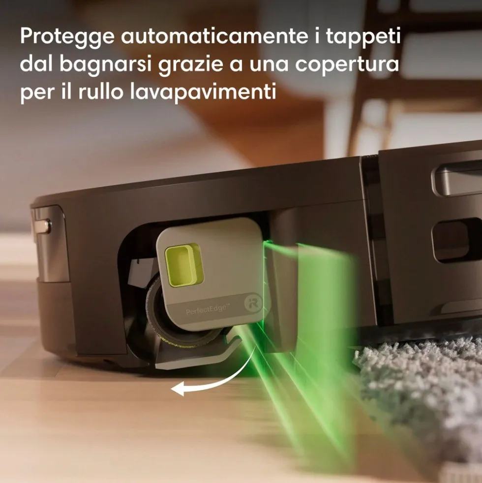 Robot aspirapolvere e lavapavimenti Roomba Plus 776 Combo con base di lavaggio automatico