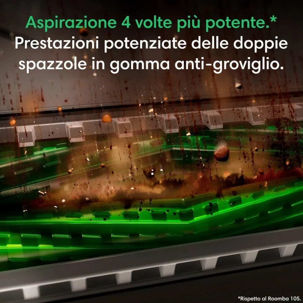 Robot aspirapolvere e lavapavimenti Roomba Plus 776 Combo con base di lavaggio automatico
