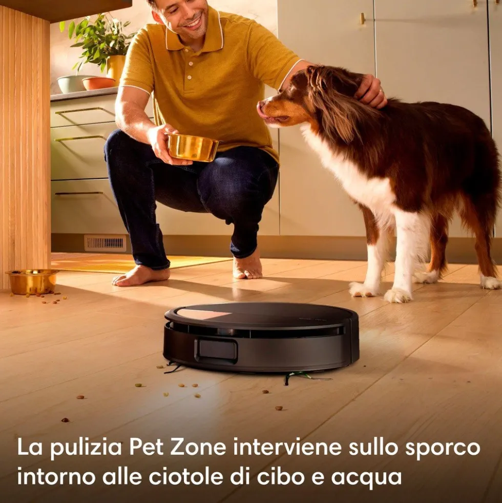 Robot aspirapolvere e lavapavimenti Roomba Plus 776 Combo con base di lavaggio automatico