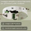 Robot aspirapolvere e lavapavimenti Roomba 115 Combo con navigazione LiDAR