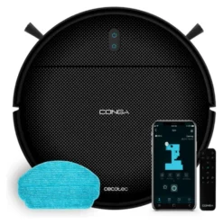 Robot lava pavimenti Cecotec 08065 CONGA 999 Map Genesis Black