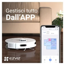 Robot lava pavimenti Ezviz CS RE4 PWT2 RE4 2in1 White
