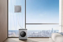 Robot lavavetri Ecovacs Winbot W3 OMNI EU con lavaggio automatico del panno