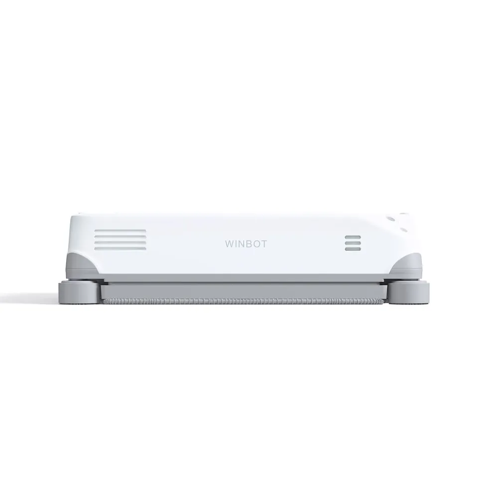 Robot lavavetri Ecovacs Winbot Mini 2 EU con pulizia bordi ravvicinata