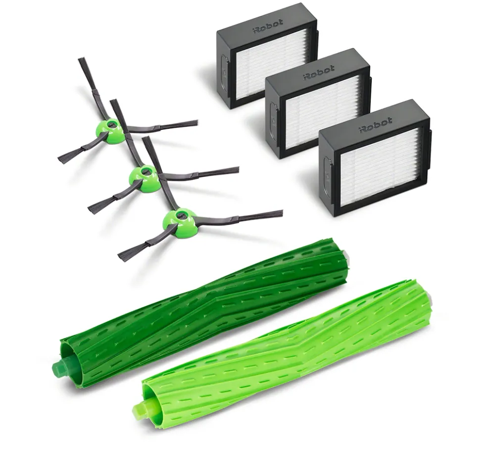Roomba Total Kit Per Robot Serie E/I 3 Filtri,3 Spazz.lat.,2 Set Extractors