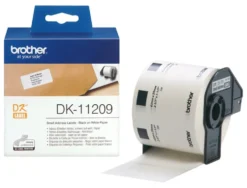 Rotolo etichettatrice Brother DK11209 DK TAPE 800 29 x 62 mm White
