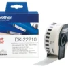 Rotolo etichettatrice Brother DK22210 DK TAPE Nastro di carta durevole