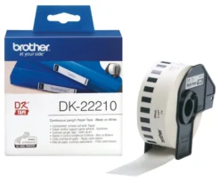 Rotolo etichettatrice Brother DK22210 DK TAPE Nastro di carta durevole
