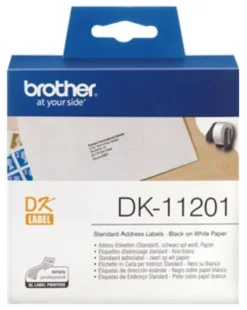 Rotolo etichettatrice Brother DK11201 DK TAPE 400 Etichette standard p