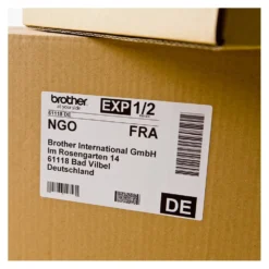 Rotolo etichettatrice Brother DK11202 DK TAPE 300 Etichette per spediz