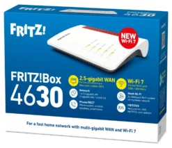 Router Fritz! 20003165 BOX 4630 International White e Red