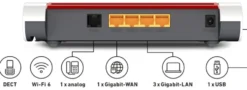 Router Fritz! 20003067 BOX 4050 White e Red