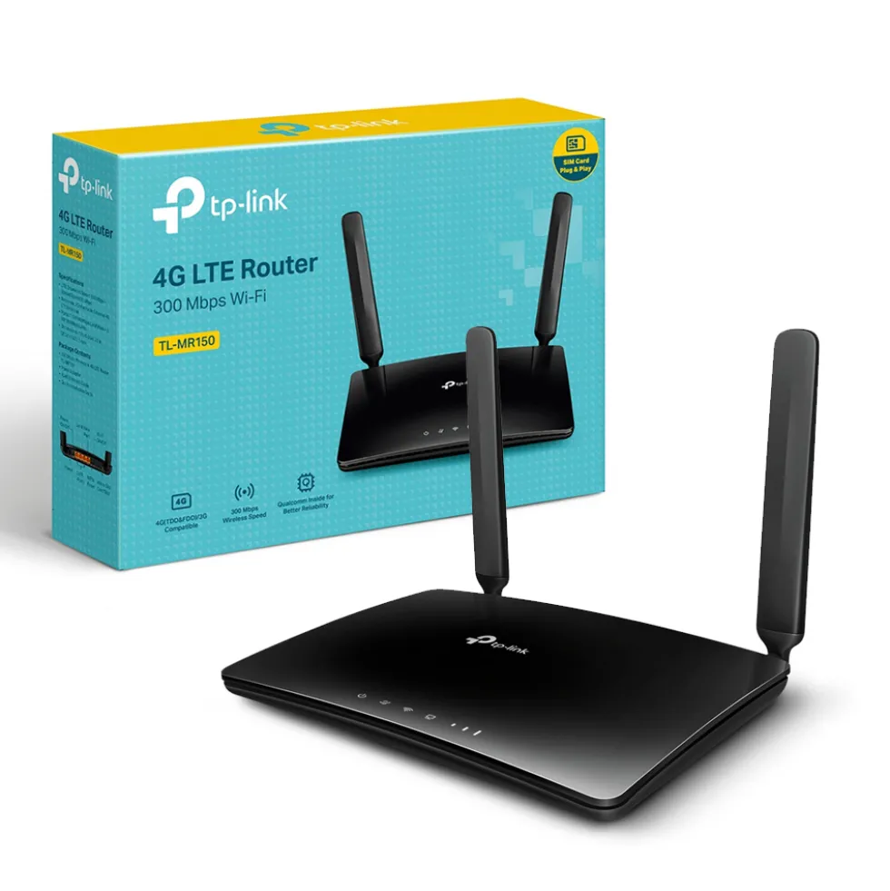 Router 4G TP-Link TL-MR150 per connessioni fino a 150Mbps