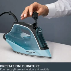 Rowenta Ferro St Vapore 2400W 40G/Min 3Imp Elettroniche Serb 250Ml
