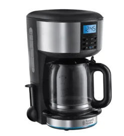 Russell Hobbs Macchina Caffè Americano 12Tz. 1000W Inox Satinato Display Lcd Timer