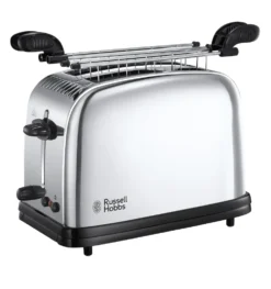 Russell Hobbs Tostapane 2Fette 1200W Acciaio Lucido Con Pinze