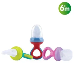 Sacchettino suzione Nuby ID5397 Nibbler Assortito