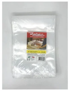 Sacchetti sottovuoto Reber 6748 N Goffrati 22x65 cm