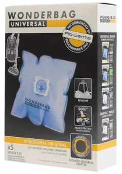 Sacchetto aspirapolvere Rowenta WB406120 WONDERBAG Carta