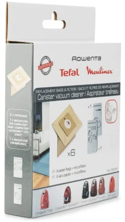 Sacchetto aspirapolvere Rowenta WB484720 WONDERBAG Carta