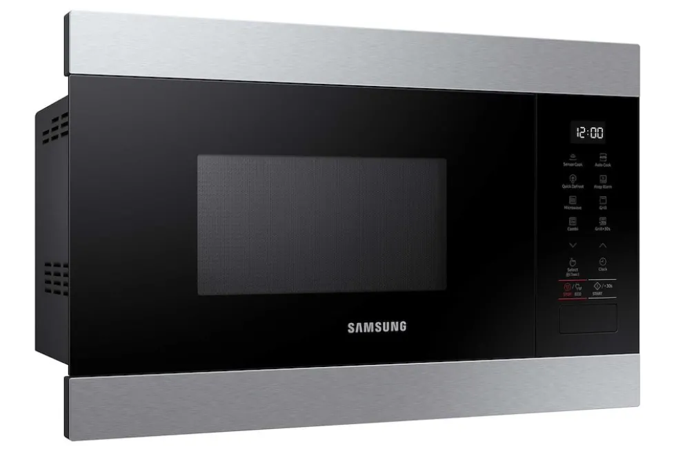 Samsung Fm Inc 22Lt Nero/Inox Grill 1300W Inox Smart Moisture
