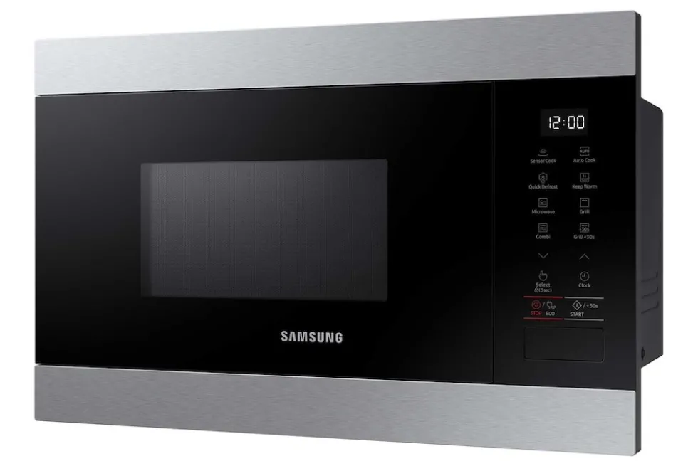 Samsung Fm Inc 22Lt Nero/Inox Grill 1300W Inox Smart Moisture