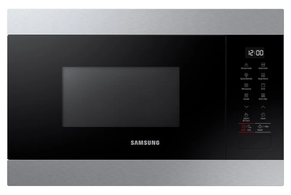 Samsung Fm Inc 22Lt Nero/Inox Grill 1300W Inox Smart Moisture