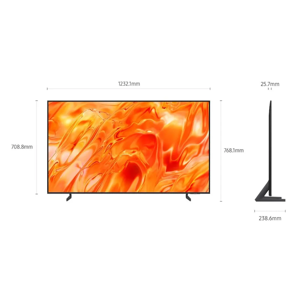 Samsung Tvc Neo Qled 55 Ai 4K Quantum Mini Led Quantum Dot Airslim Design