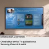 Samsung Tvc Qled 43 Frame 4K 50 Hz,Schermo Antiriflesso, Staffa Muro Inclusa