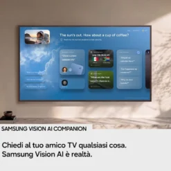 Samsung Tvc Qled 43 Frame 4K 50 Hz,Schermo Antiriflesso, Staffa Muro Inclusa