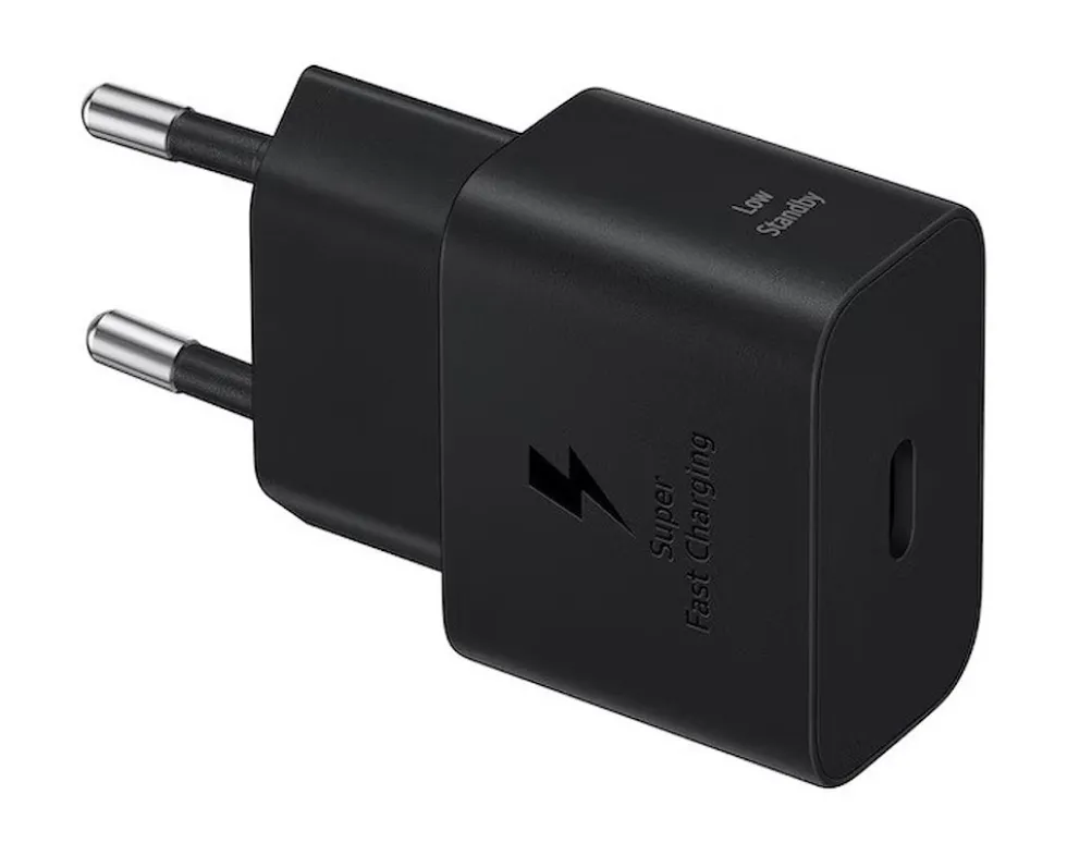 Samsung Wall Charger 25W Typec Black Sam Nocavo