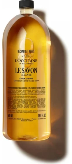 Sapone liquido L'Occitane en Provence ricarica alla lavanda karité con