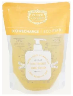 Sapone liquido Panier des Sens Ricarica marsiglia fiori d'arancio