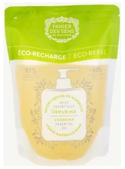 Sapone liquido Panier des Sens Ricarica marsiglia verbena rilassante