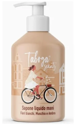 Sapone liquido Taboga Taboga fiori bianchi