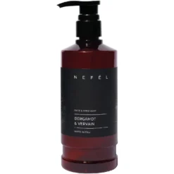 Sapone viso e mani Bergamot e Vervain 480 ml - Nefel
