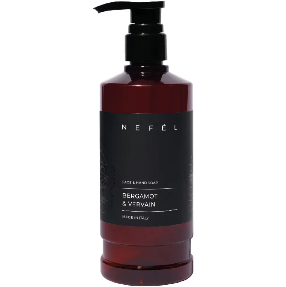 Sapone viso e mani Bergamot e Vervain 480 ml - Nefel