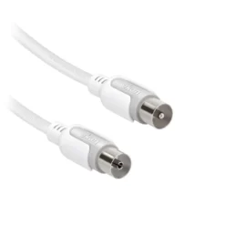 Sbs Cavo Antenna 9,5Mm M-F + Adatt.m/F1,8Mt Bianco