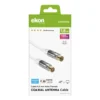 Sbs Cavo Antenna 9,5Mm M-F + Adatt.m/Fgold-Ferrite-Tessuto 1,8Mt