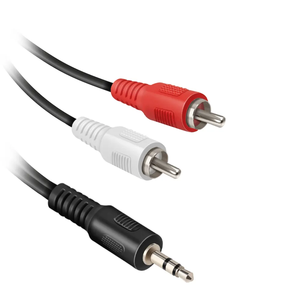 Sbs Cavo Audio Jack 3,5Mm Stereo Maschio A 2Rca Maschio 1,8Mt