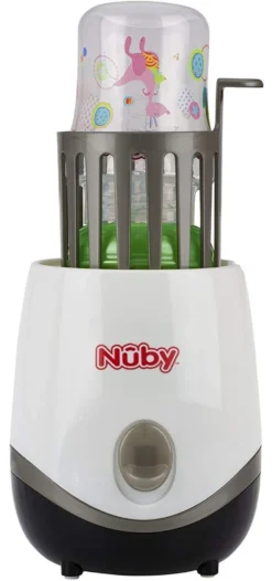 Scaldabiberon Nuby ID1564 3 in 1 con sterilizzatore Bianco