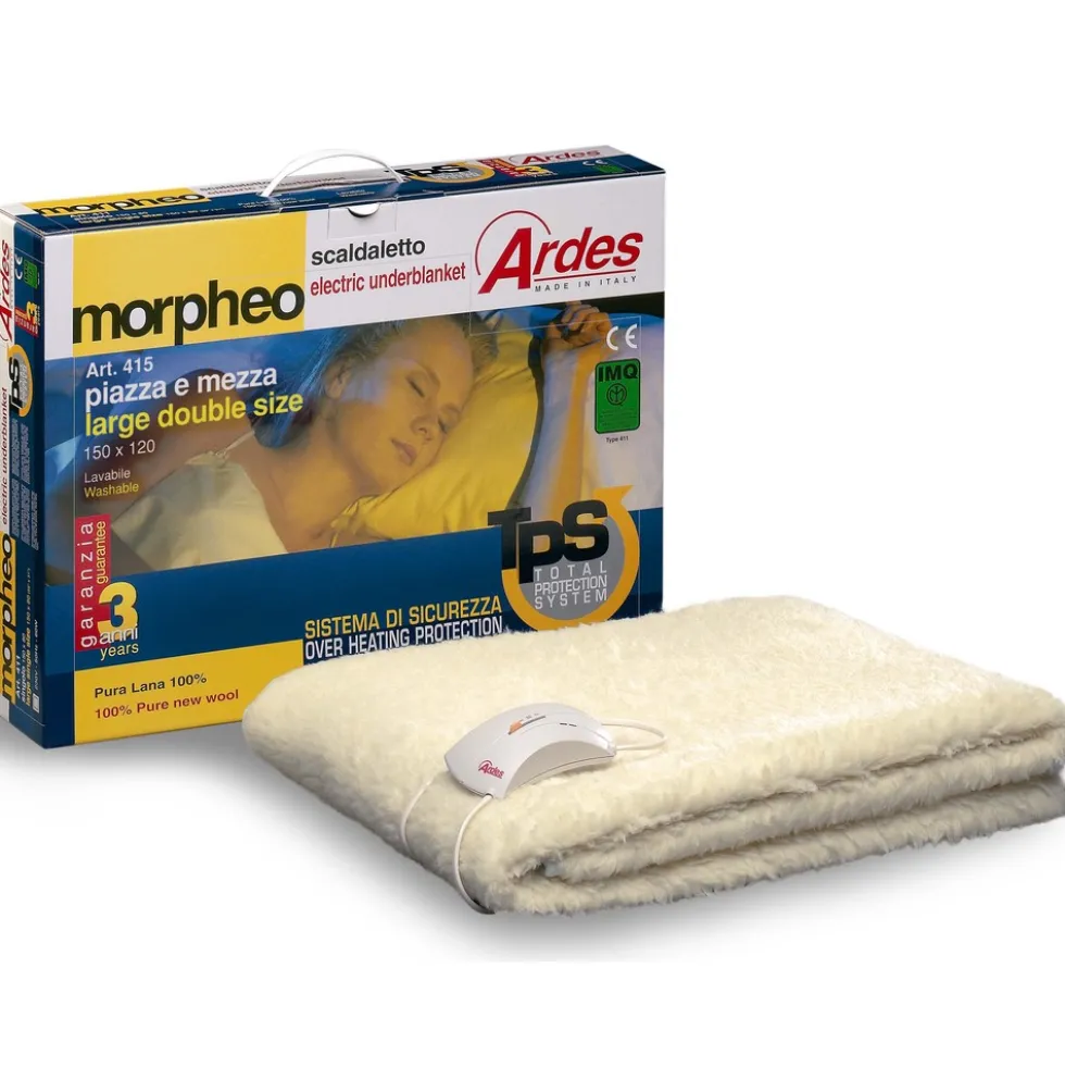 Scaldaletto Ardes AR415 1 piazza e mezza in 100% lana