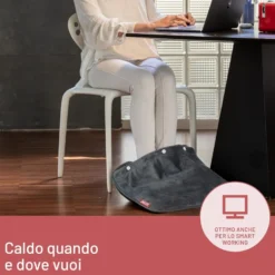 Scaldapiedi Imetec Intellisense Feet 48x50 cm, 5 temperature