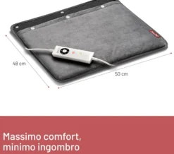 Scaldapiedi Imetec Intellisense Feet 48x50 cm, 5 temperature