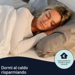Scaldasonno Imetec Adapto Maxi Anallergico Trapuntato Singolo