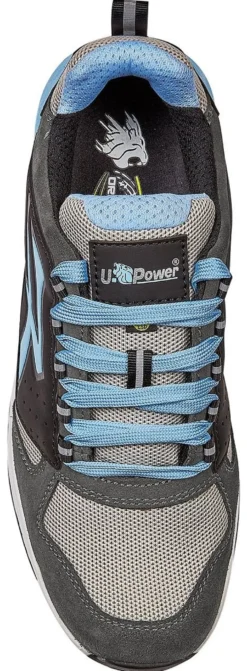 Scarpe da lavoro U Power RT20016-39 RED STRATOS Arya Grigio e Azzurro