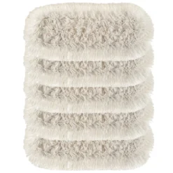 Scatola 5 frange in Cotone con lacci da 80 cm.