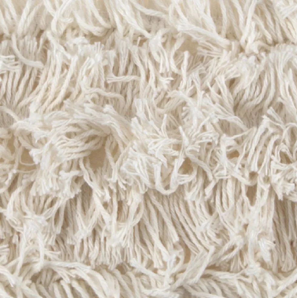 Scatola 5 frange in Cotone con lacci da 80 cm.