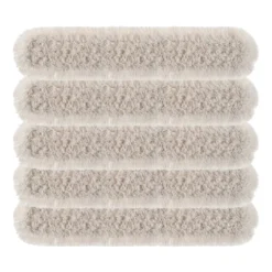 Scatola 5 frange in Cotone con lacci da 130 cm.